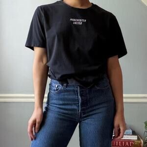 Manchester United black tee